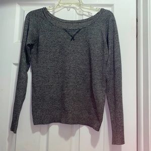 Gray Long sleeve tee